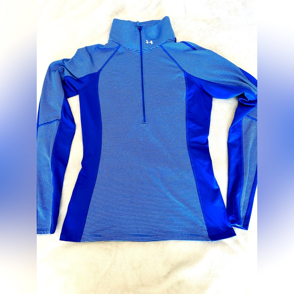 Women's Under Armor Blue Long Sleeve - Size Small